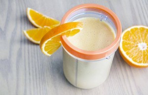 Orange Creamsicle protein smoothie